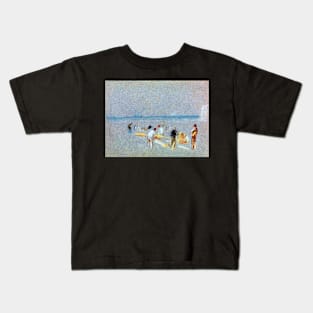 High resolution William Turner Cricket on Goodwin Sands Kids T-Shirt